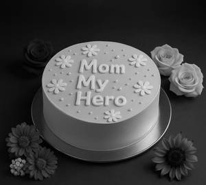 Eggless Hero Mom Pineapple Cake