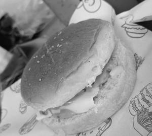 Veg cheese burger