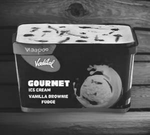 Vanilla Brownie Fudge Gourmet- Ice Cream Tub [750 Ml]