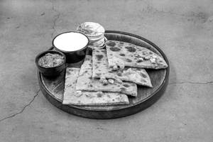 Mutter Paneer Paratha