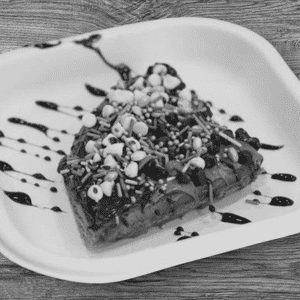 2 Pcs Chocolate Overload Millet Waffle[mc] 2 Pcs