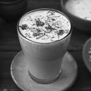 Cherry Merry - Malai Milk (Rose, Almond, Pistachio) (Hot) [Serves 2]