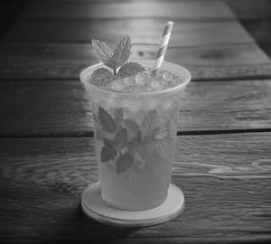 Blue Virgin Mojito