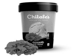 Gulkand Ice Cream (100 Ml) Cup