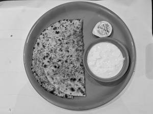 Paneer Parantha (2Pc) with curd