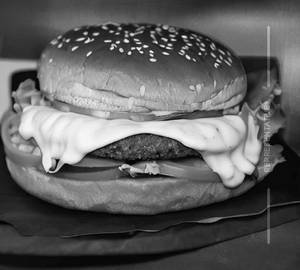 Veg Mexican Cheese Burger