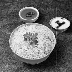 Rasam & rice