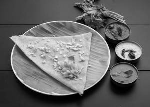 Onion Butter Masala Dosa