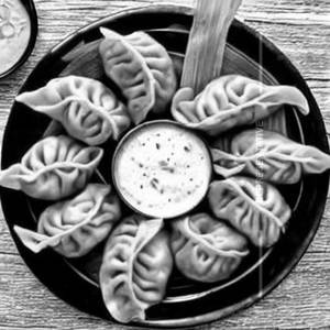 Veg Fried Jumbo Momos