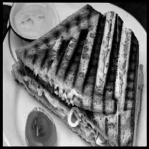 Veg cheese grill sandwich
