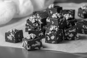 Chocolate Fudge with Nuts