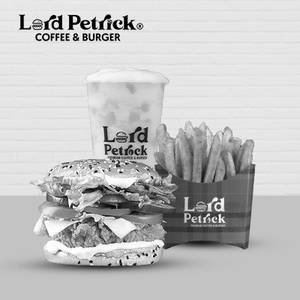 Indiana Fried Chicken Burger +french Fries +mango Shake (l)