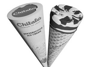 Butterscotch Ice Cream Cone (50 Ml)
