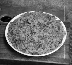Chicken schezwan fried rice