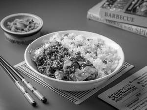 Jeyuk Deopbap (spicy Pork) Rice Bowl
