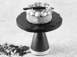 Chocolate Custard Tart (100g) | Eggless | Vegan