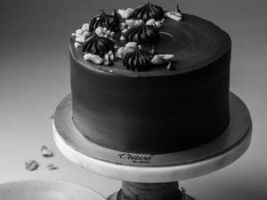 Gluten-Free Vanilla Walnut Fudge Cake | Eggless | Vegan (1Kg)