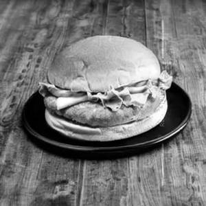 Cream Garlic Paneer Burger