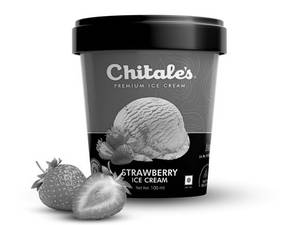 Strawberry Ice Cream (100 Ml) Cup