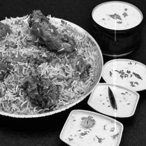 Chicken B L .biryani(Mini)