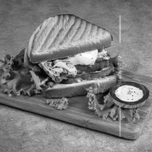 Cream Garlic Chicken Sandwich