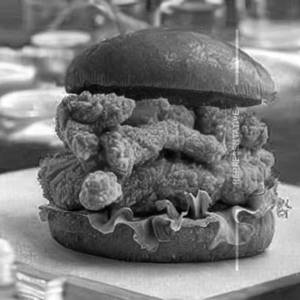 Cheese Fried Chicken Sandwich