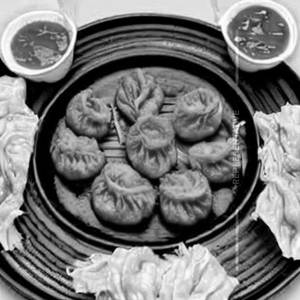 Tawa Fry Momos