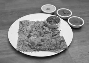 Rawa Onion Masala Dosa