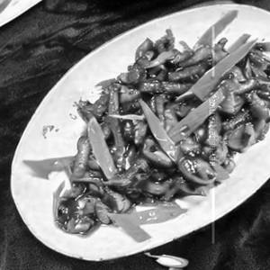 Burnt Chilli Mushroom 