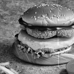 Crispy Chicken Cheese Burger