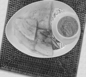 Dosa(4) With Tomato Chutney