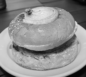 Chicken kebab keema burger