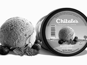 Blueberry Ice Cream (100 Ml) Cup