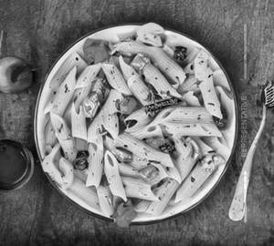 Chicken mix souce pasta