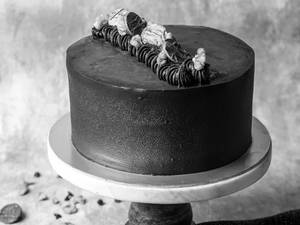 Gluten-Free Chocolate Walnut Fudge Cake | Eggless | Vegan (1Kg)