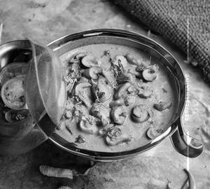 Mushroom Babycorn Masala