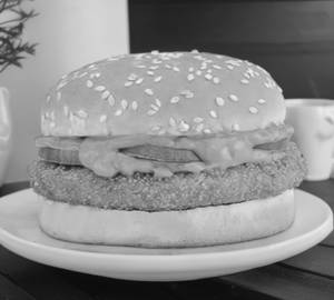 Cheese Aloo Tikki Burger