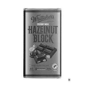 Whittaker's Hazelnut Block 250G