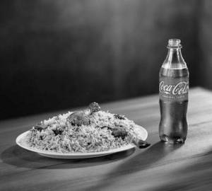 Chicken biryani 250gm.+250 ml colddrinks