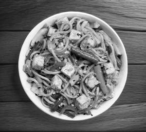 Paneer noodles