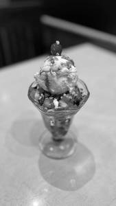 Fruit Salad With Ice Cream