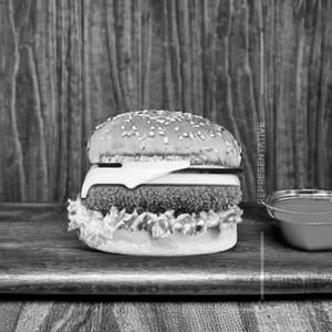 Veg crispy burger