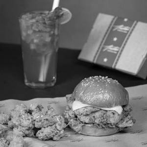 Fried Burger Meal Deal