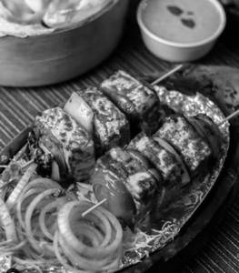 Pudina Paneer Tikka(Mint Flavour)