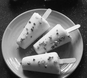 Tender coconut kulfi