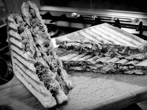 Chicken Cheese Grilled Sandwich