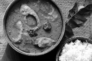 Rice With Meen Curry