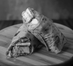 Double Egg Paneer Roll