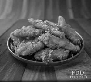 Golden Chicken Wings Dry (8pcs)