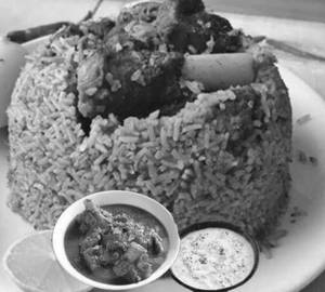 Gongura Mutton Pulao (Serves One)